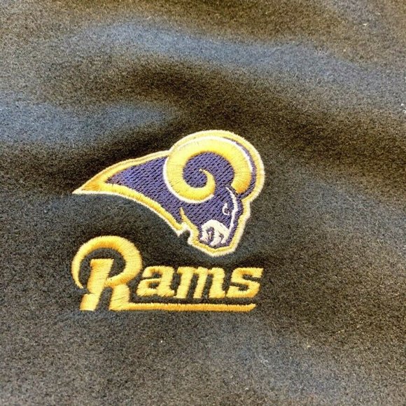 NEW Vintage Lee Sport Rams Wool Leather Bomber Varsity Jacket Insulated  Snap XL - Picture 3 of 11